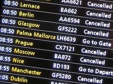 Travel insurance for cancelled flights