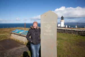 At Dunnet Head in Scotland