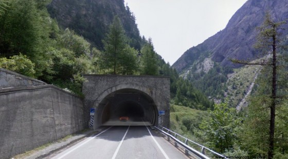 A5 E25 towards Aosta