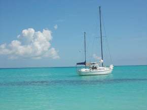 Sailing in Cancun