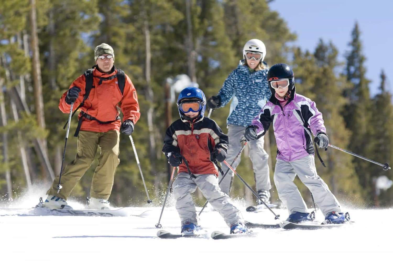 advice for Family skiing in the alps