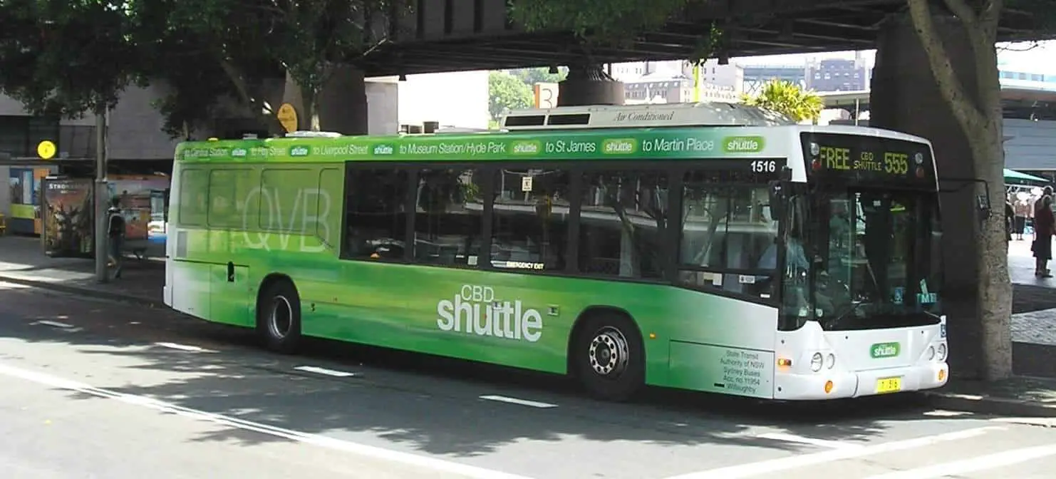 Free shuttle in Sydney