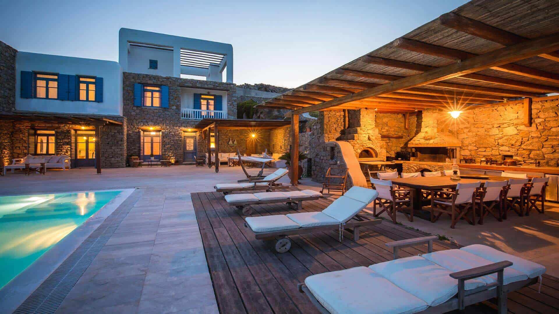 villas to rent in mykonos